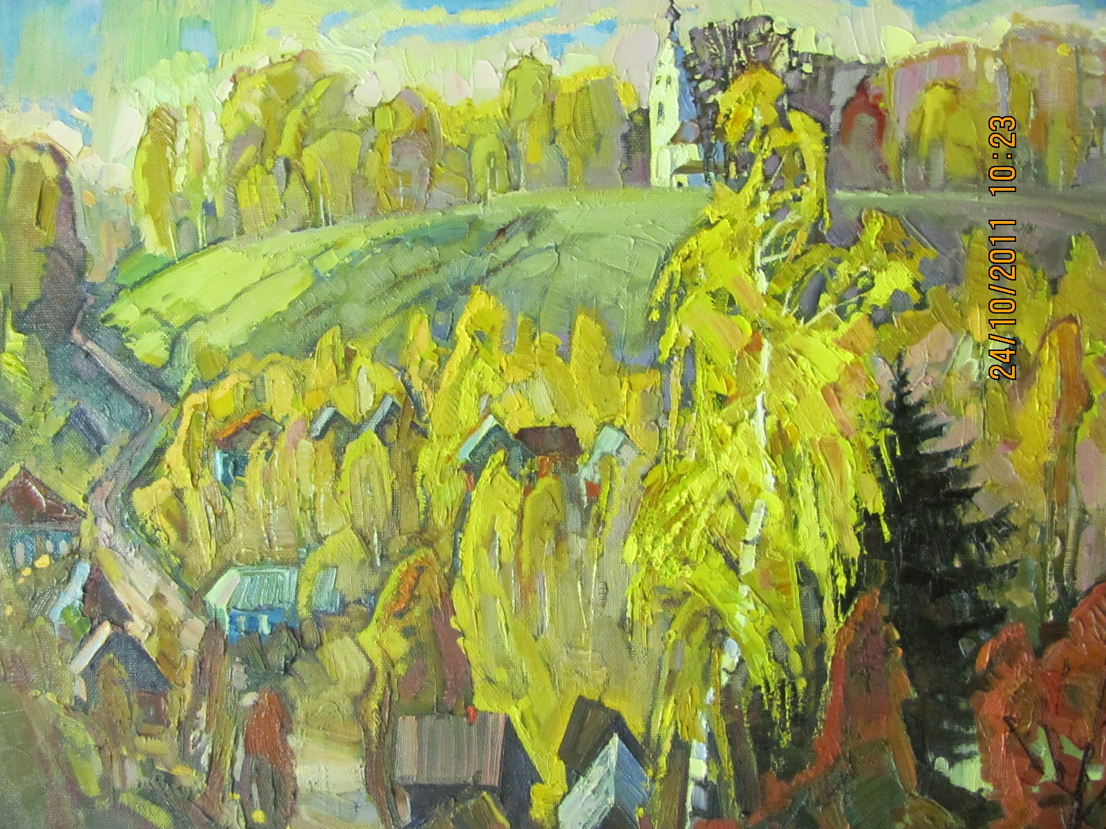 Сухов С. И. Сказка Соборной горы. 2008 г. Холст, масло. 65х85