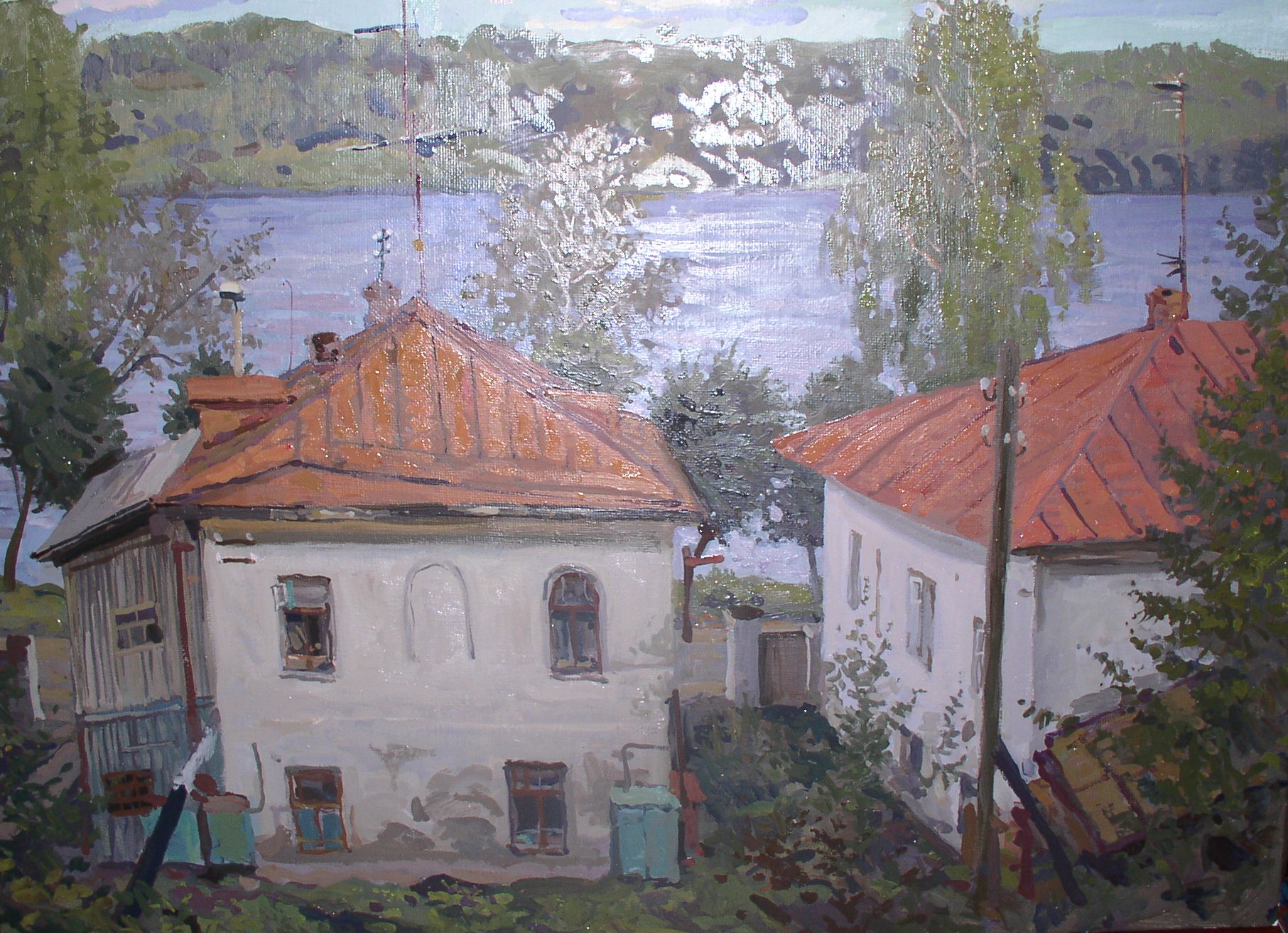 Ромашко Е. В. Без названия. 2004. Холст, масло. 50х70